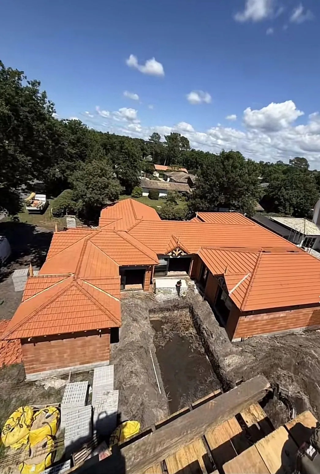 Chantier de couverture en Charente-Maritime